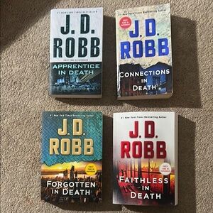 J.D. Robb Book Set - Four Titles